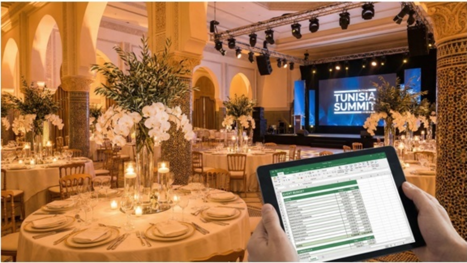 Budget d'un événement d'entreprise en Tunisie2026